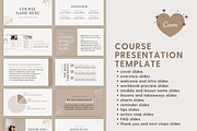 Online Course Presentation Template, a Presentation Template by molly ho studio (Thumbnail 1 of 5)