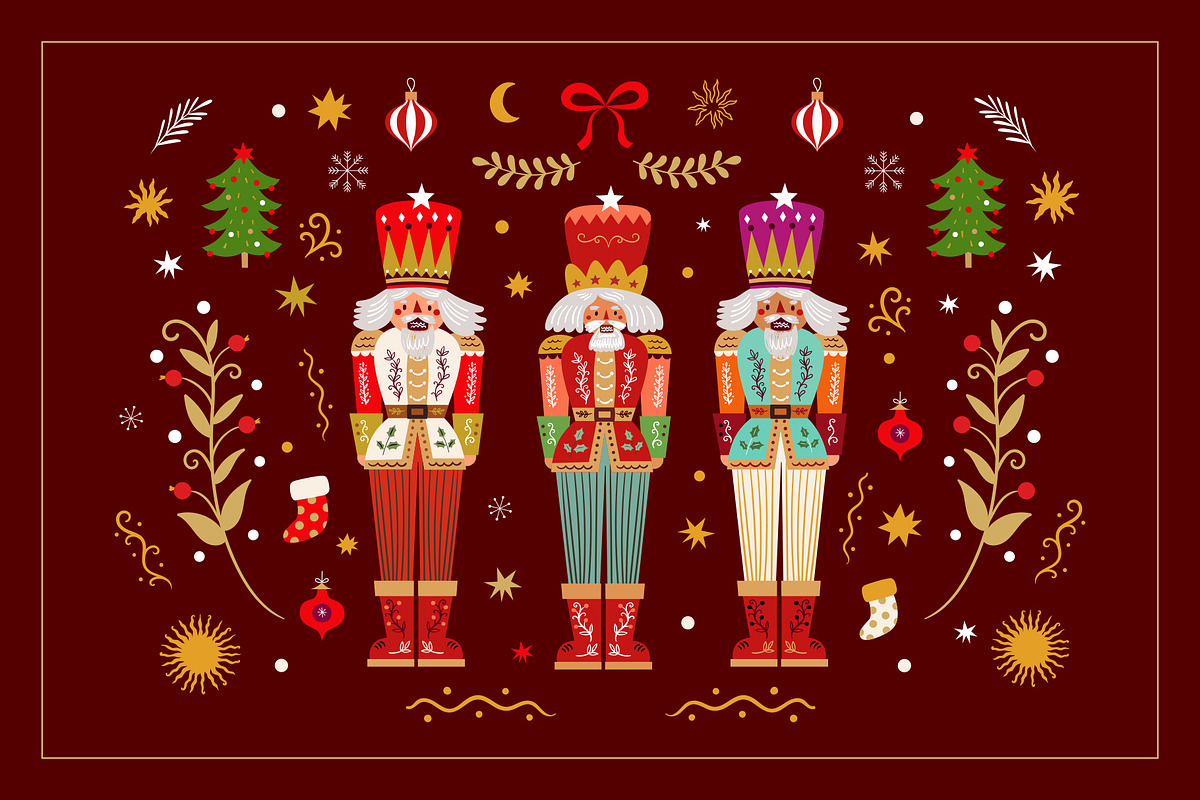 Merry Christmas, a Seasonal Illustration by MoleskoStudio (Photo 14 of 17)