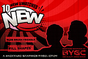 Heartfelt Halftone Vector Brushes, a Brush Add-On by BackYard Graphics Co. (Thumbnail 15 of 15)