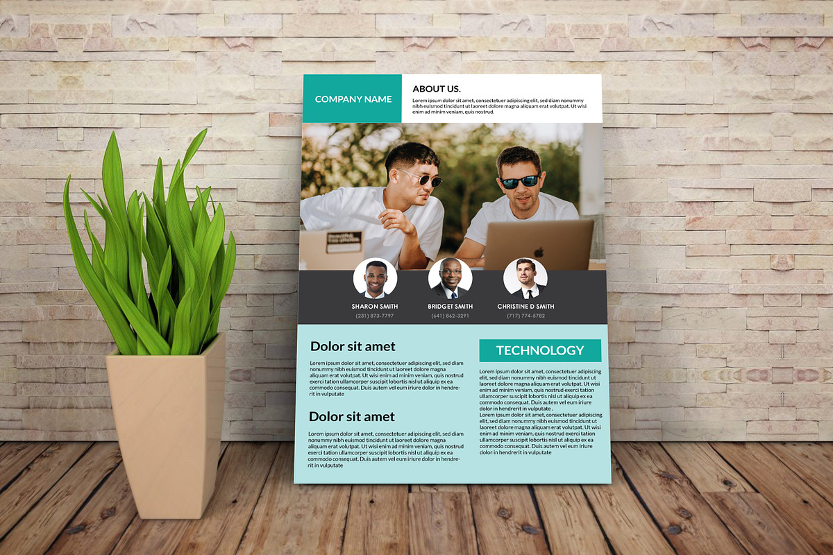 Technology Flyer, a Flyer Template by PenciGraphics (Photo 2 of 2)