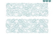 Tropical Doodles, Vector Set, a Decorative Illustration by Ilia Design (Thumbnail 7 of 11)