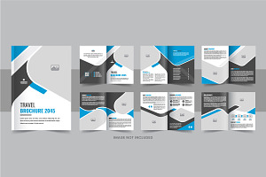 Travel Brochure or Travel Magazine, a Brochure Template by Pavel_design