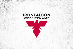 Iron Falcon Logo Template
