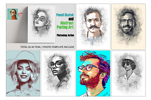 Photoshop Photo Art Action, an Action Add-On by Photoshop Action