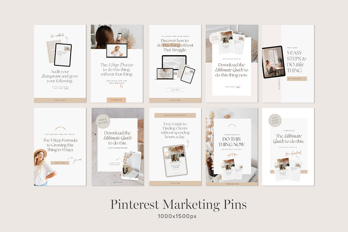 Lead Magnet Marketing Templates, a Social Media Template by Tabitha Emma (Photo 2 of 10)