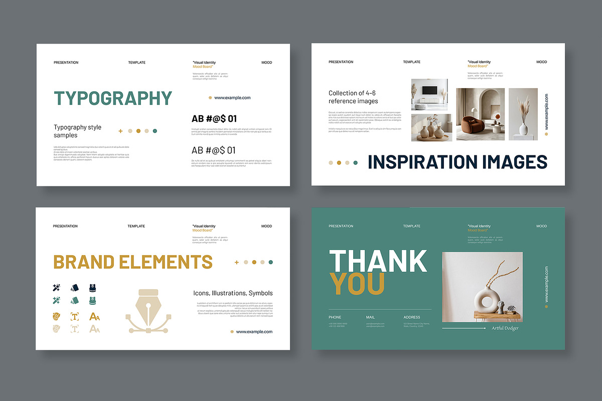 Creative Moodboard Presentation preview 3
