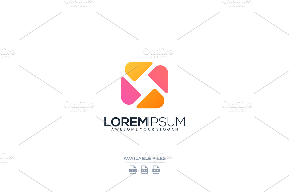 modern abstract logo design, a Branding & Logo Template by mhafifuadi