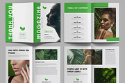 Nature Green Fashion Magazine Layout, a Magazine Template by ContestDesign (Thumbnail 2 of 3)