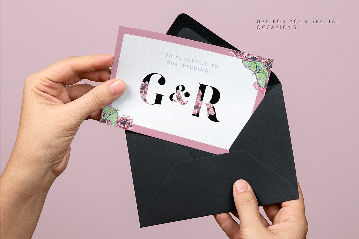 Ethereal Graphic Set & Fonts, an Animal Illustration by Riveros Illustration (Photo 11 of 14)