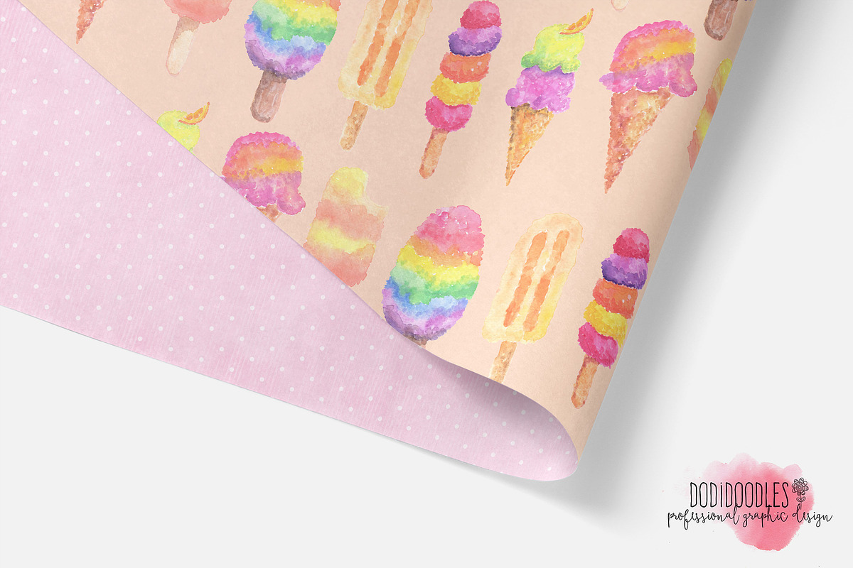 Sale Watercolor Treats Clipart, a Graphic by Jodi Van der Kruik (Photo 4 of 4)