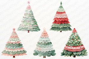 Cute Christmas Tree Clipart