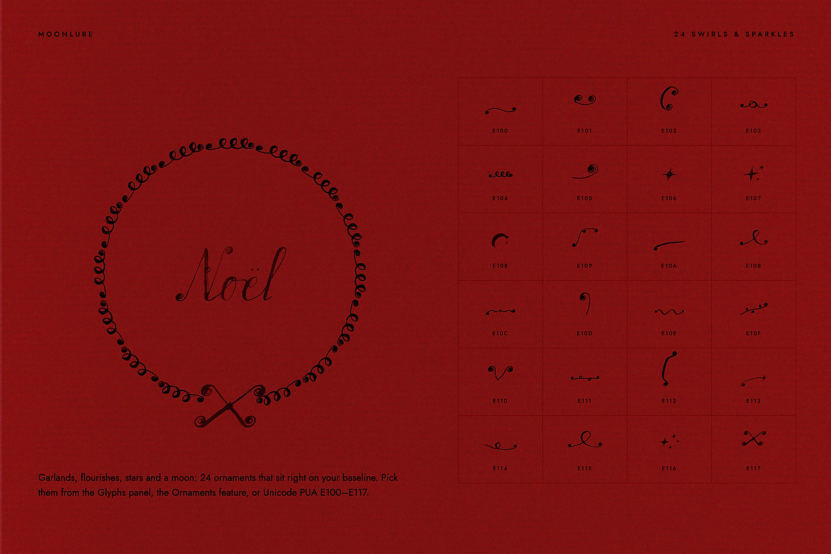 Moonlure – Textured Brush Script, a Handwritten Font by Lilithcollageart (Photo 14 of 15)
