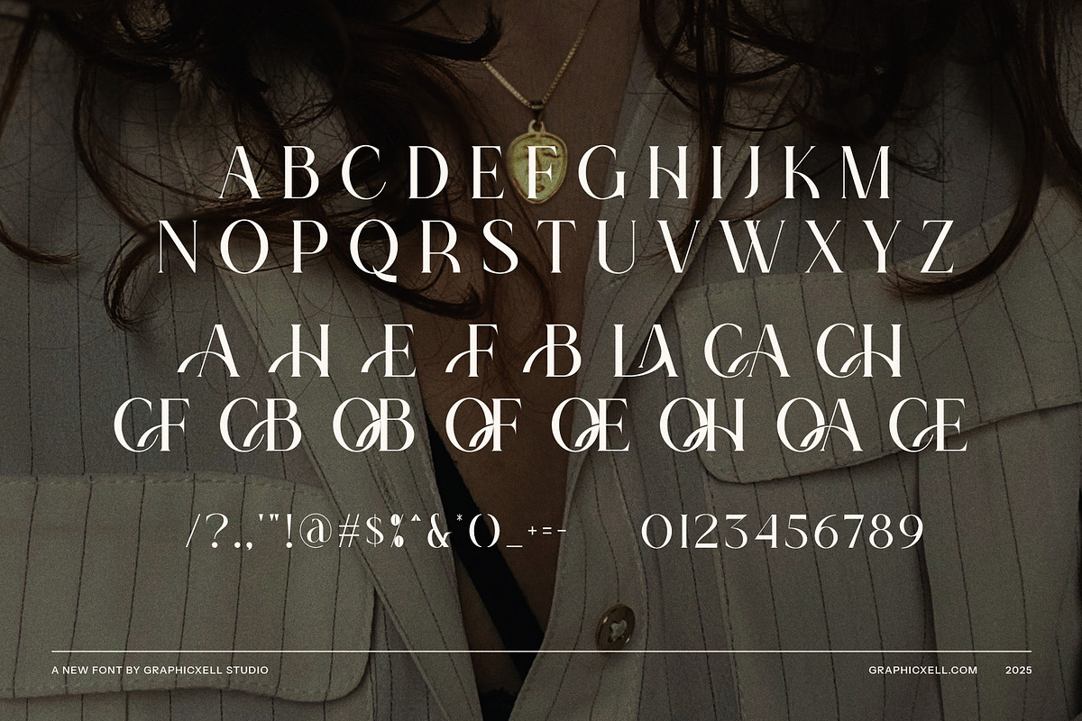 Cazela Elegant Serif Font, a Serif Font by Graphicxell (Photo 8 of 8)