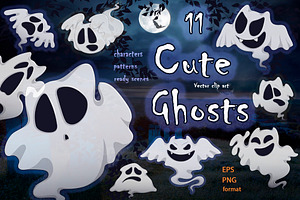 Cute ghosts.