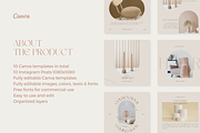 Beige Minimalist Canva Template, a Social Media Template by Moodwave Studio (Thumbnail 2 of 10)