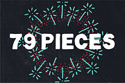 Fireworks II - HandDrawn Explosions, an Illustration by Vitek Graphic (Thumbnail 4 of 5)