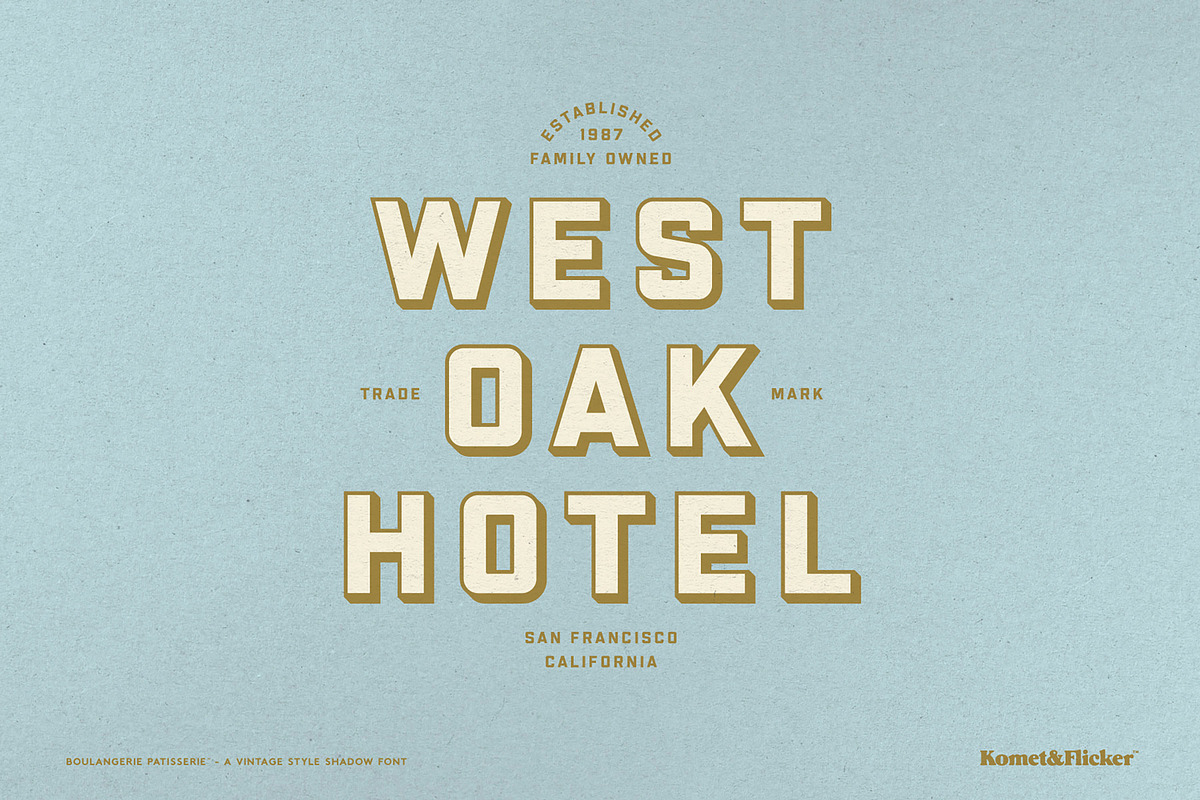 Boulangerie Patisserie, a Sans Serif Font by Komet & Flicker (Photo 11 of 14)