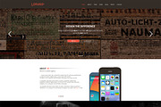 Lorans - One Page PSD Theme, a Landing Page Template by MusiqueDesigns (Thumbnail 1 of 3)