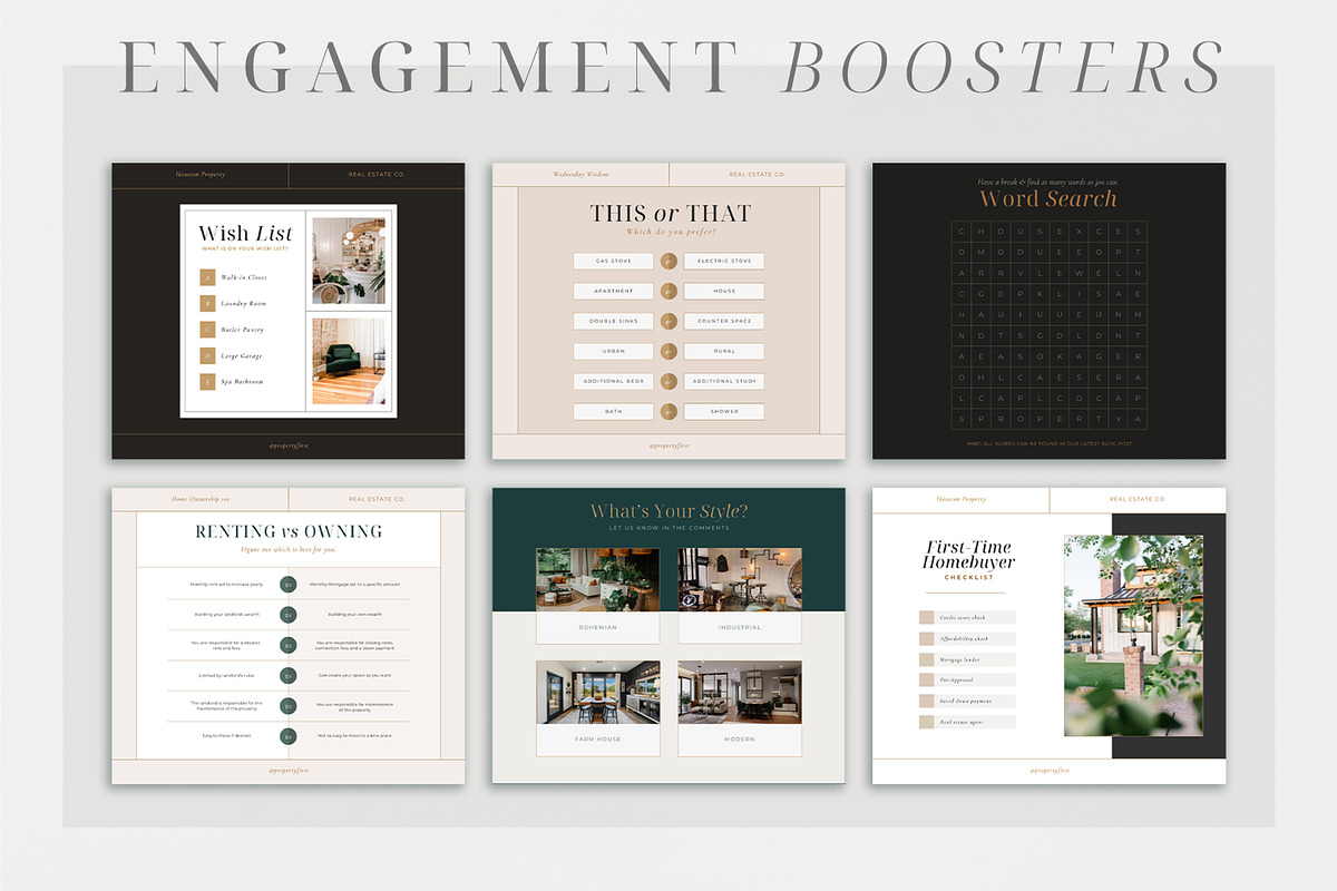 Real Estate Social Media | Canva, a Social Media Template by Marigold Studios (Photo 4 of 9)