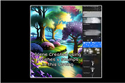 Enchanted Forest Digital Brush Kit, a Brush Add-On by Willow & Wheat (Thumbnail 3 of 3)