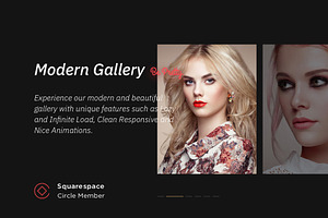 Squarespace7 Template-Lilium Fashion