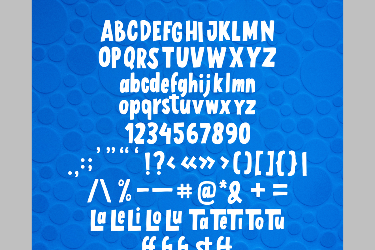 Lutuna - Fancy Font preview 5