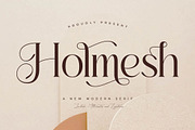 Holmesh A New Modern Serif, a Serif Font by Storytype Studio (Thumbnail 1 of 15)