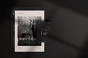 Black & White Stationery Mockup, a Books & Magazine Mockup by CarmineType (Thumbnail 8 of 15)