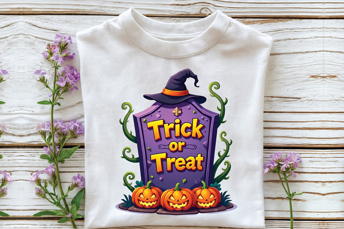 Trick or Treat Halloween Ghost Pumpk, a Graphic by Libby Wishes (Photo 5 of 5)
