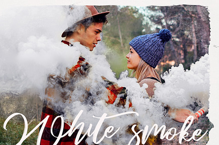 40 Smoke Photo Overlays