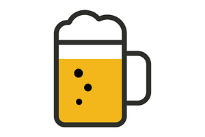 Best Beer Vintage Logo Design, a Food Illustration by Rhealea_Design