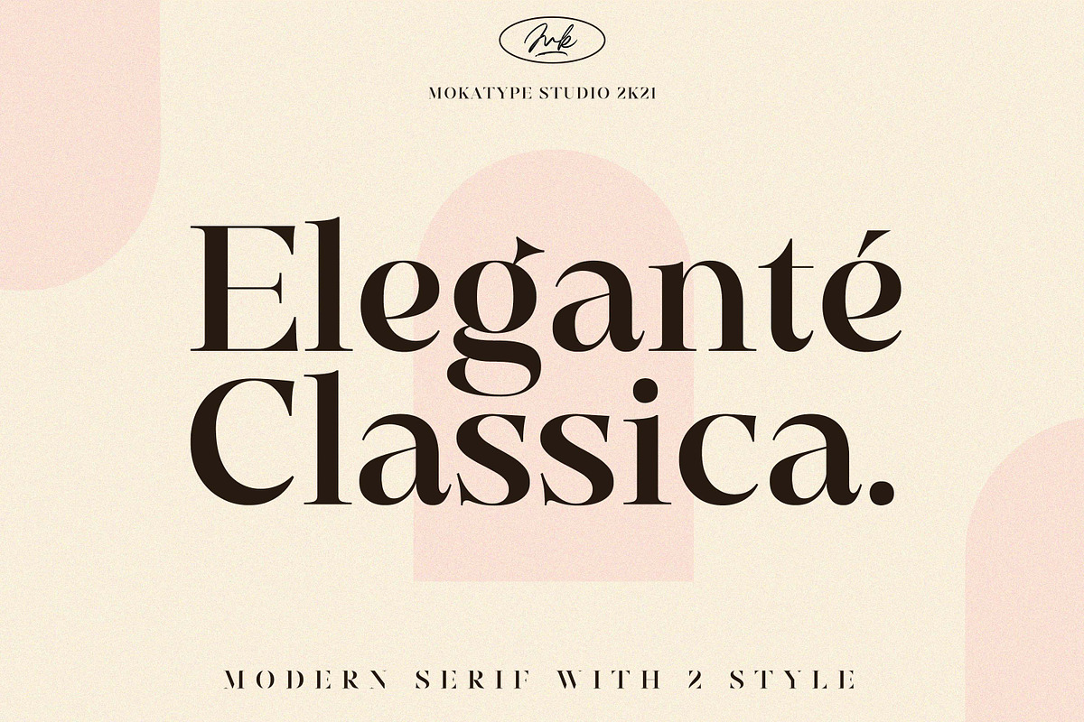 Elegante Classica - Classic Serif, a Serif Font by Mokatype Studio (Photo 1 of 13)
