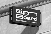 Signboard Horizontal Mock-up, an Advertising Mockup by zippypixelstudio (Thumbnail 11 of 13)