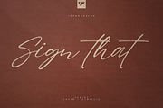 Sign That - Signature font, a Script Font by VP Fonts (Thumbnail 1 of 20)