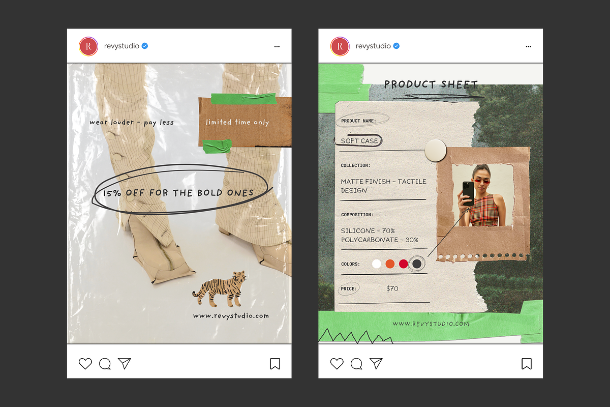REVY Social Media Kit, a Social Media Template by rainbojelia (Photo 14 of 18)