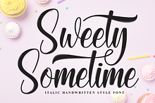 Sweety Sometime | Script Font