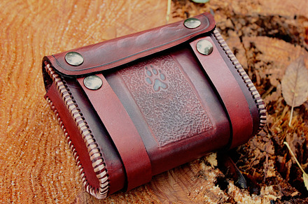 Handmade Leather Belt Bag