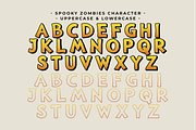 Spooky Zombies - Halloween Display, a Sans Serif Font by Pian45 Studio (Thumbnail 2 of 8)