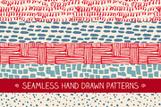Set of hand drawn patterns, a Pattern Graphic by Magnia (Thumbnail 1 of 4)