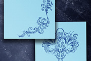 100 Retro Flower Ornaments, a Brush Add-On by xresch (Thumbnail 12 of 12)