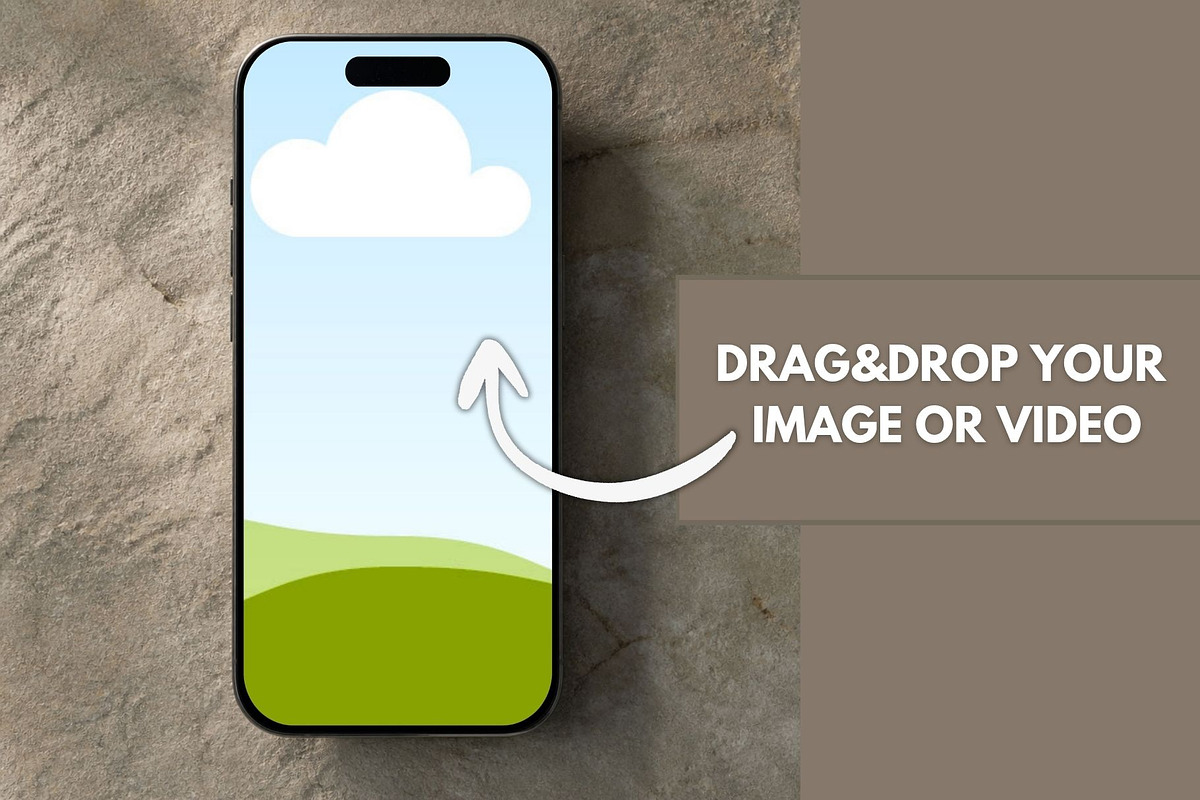 IPhone iPad Device Mockups Canva, an iPhone Mockup by GraphiCarola (Photo 3 of 10)