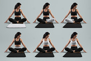 6 Mockups Leggings, Top and Mat, an Apparel Mockup by Grow Design Craft Studio (Thumbnail 5 of 7)
