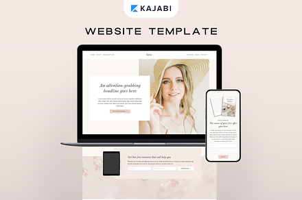 Kajabi Website Theme, a Landing Page Template by Pixel & Flow