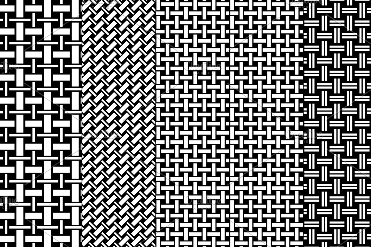 Seamless Metallic Lattice Patterns preview 4