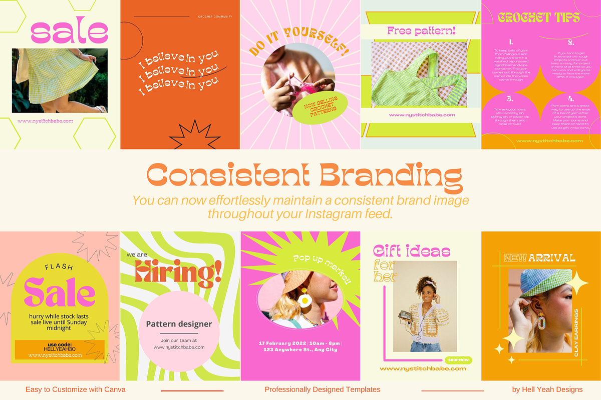 Got that vibe Post Templates, a Social Media Template by Hell Yeah Designs (Photo 5 of 8)