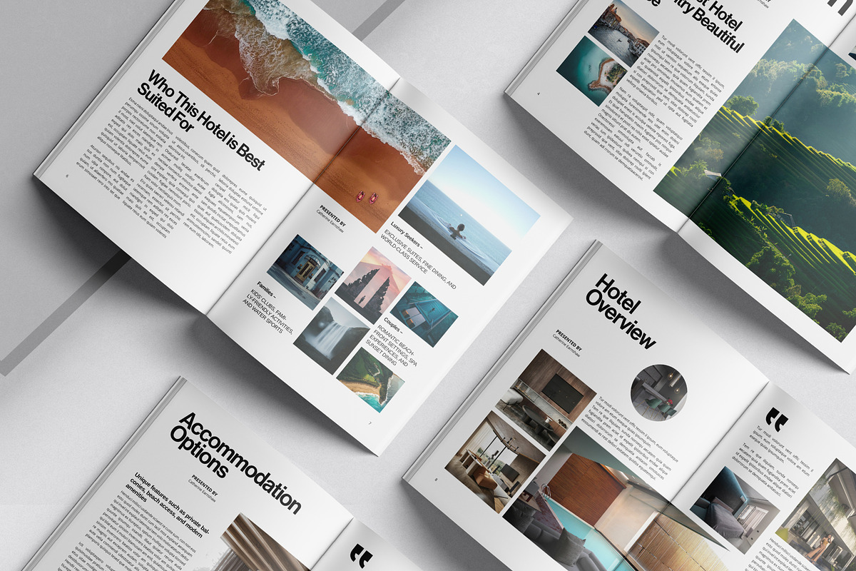 Travel Magazine Template preview 6