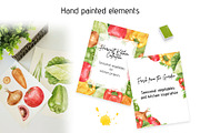 Vegetables Watercolor Clipart, a Food Illustration by Eves_Aquadreams (Thumbnail 9 of 11)