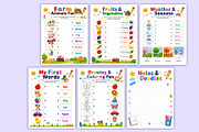 Preschool Activity Workbook | Learn, a Stationery Template by Mustafiz (Thumbnail 5 of 5)