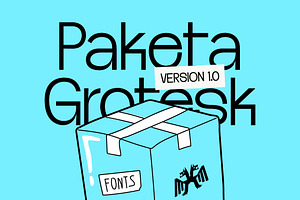 Paketa - Grotesk Type