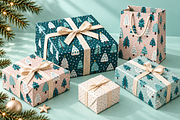 Scandinavian Christmas Mega Bundle, a Seasonal Illustration by C Design Studio (Thumbnail 2 of 15)